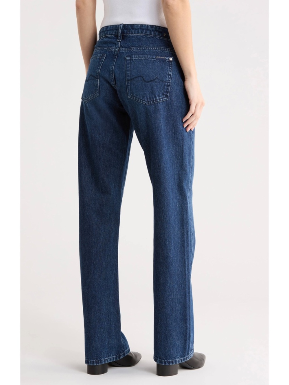 7 FOR ALL MANKIND NWT LOW RISE STRAIGHT LEG KENDALLVILLE JEAN. SIZE 30 - Picture 2 of 11